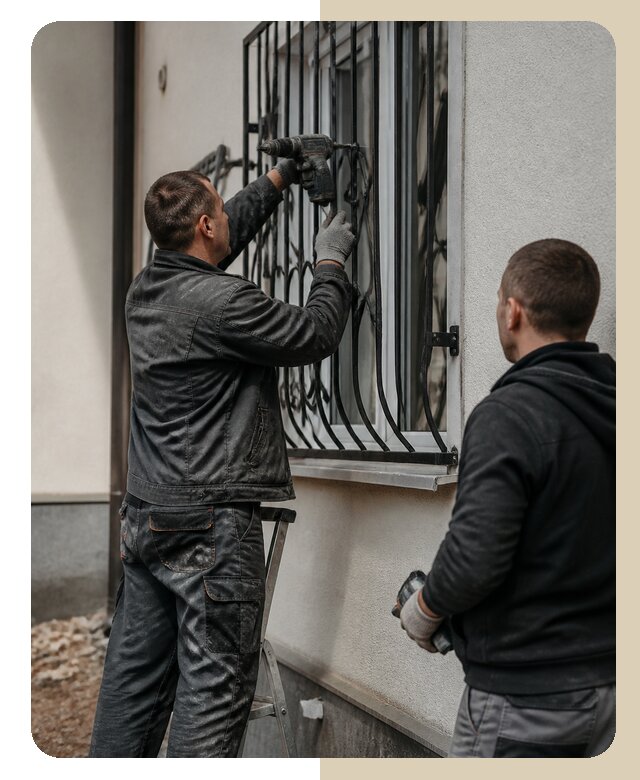 Установка наружных решеток в Ярославле от 5031 р. | Дверной
